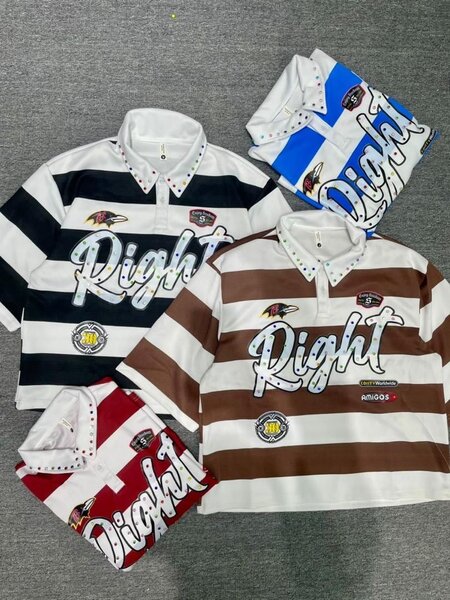 Polo à Rayures Modernes