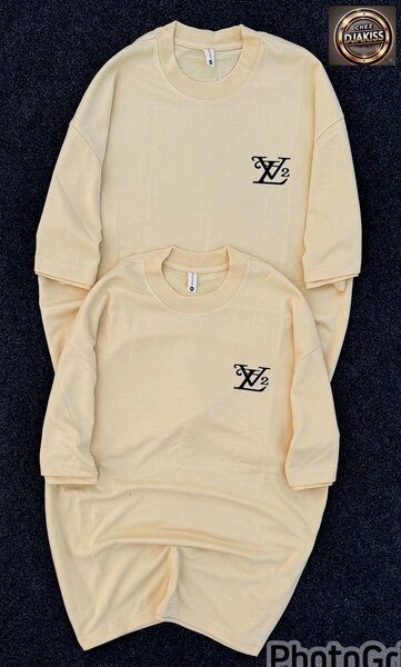 Sweat-shirt beige Louis Vuitton