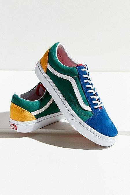 Sneakers multicolores tendance