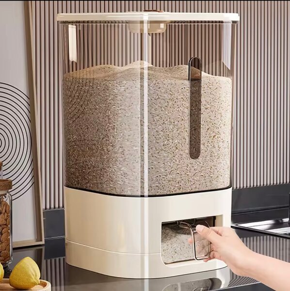 Distributeur de riz hermétique