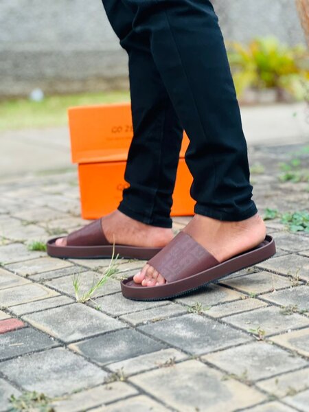 Sandales marron homme luxe