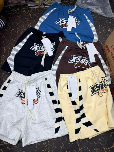 Shorts de sport colorés Coton