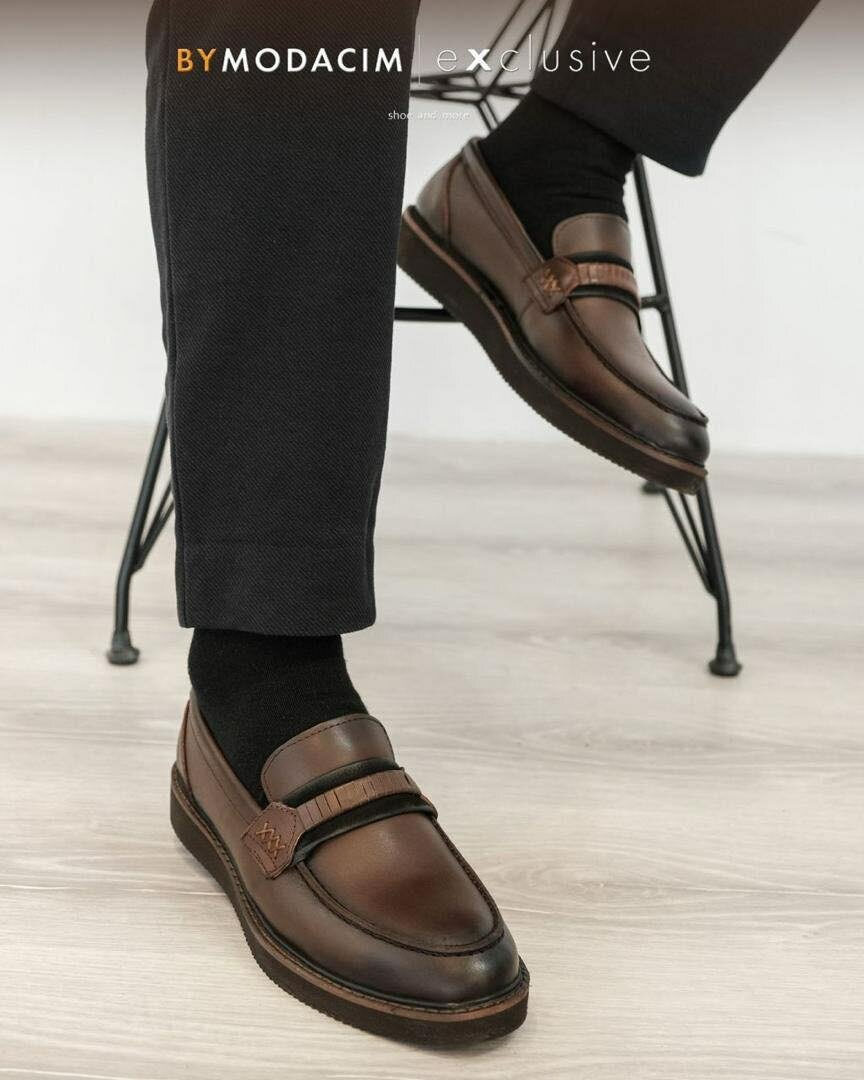 Mocassins en cuir élégants pour hommes