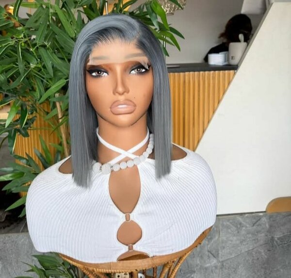 Perruque Frontale Tulle pour Femme