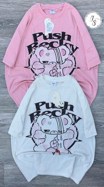 T-shirt oversize colorée