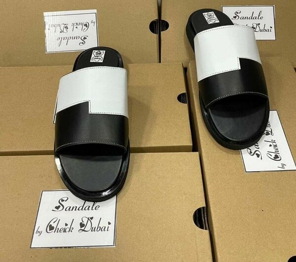 Sandales homme en cuir