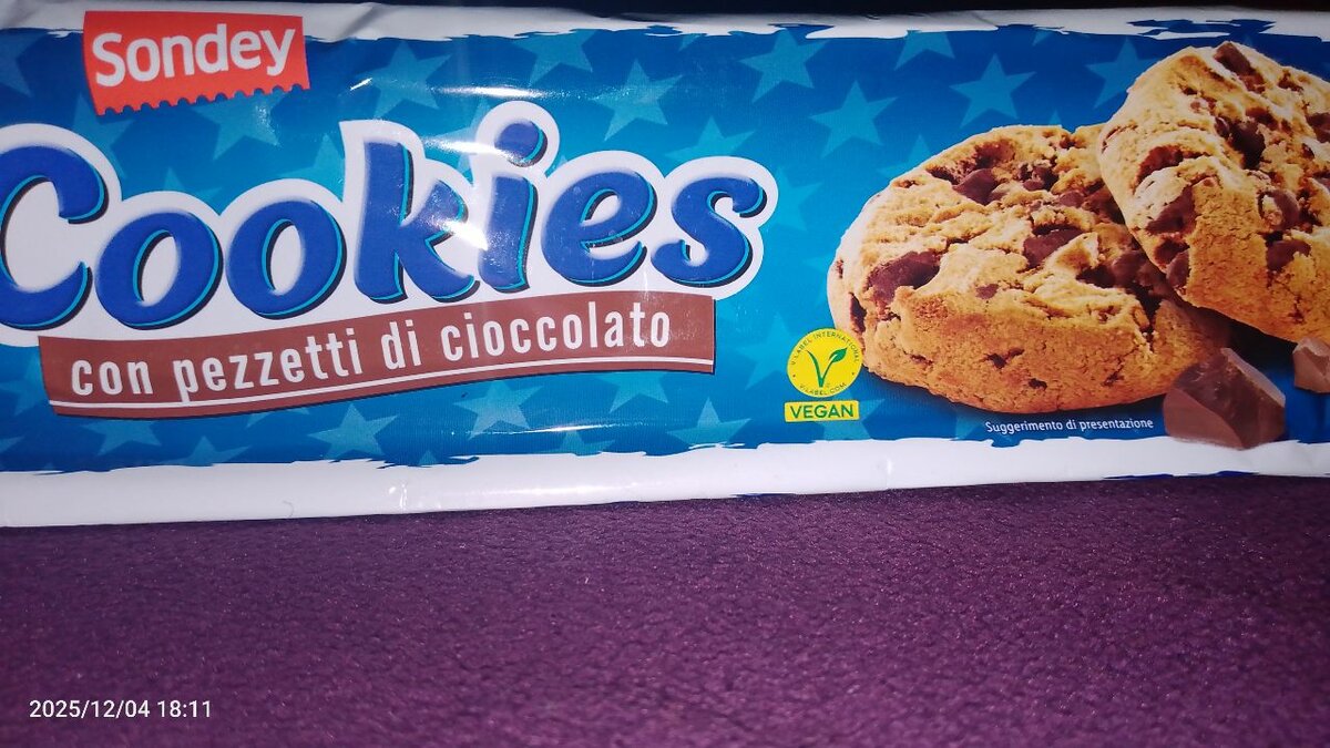 Cookies vegan chocolat