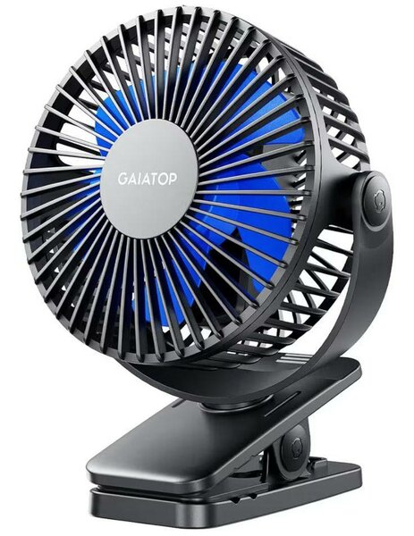 Ventilateur portable à pince