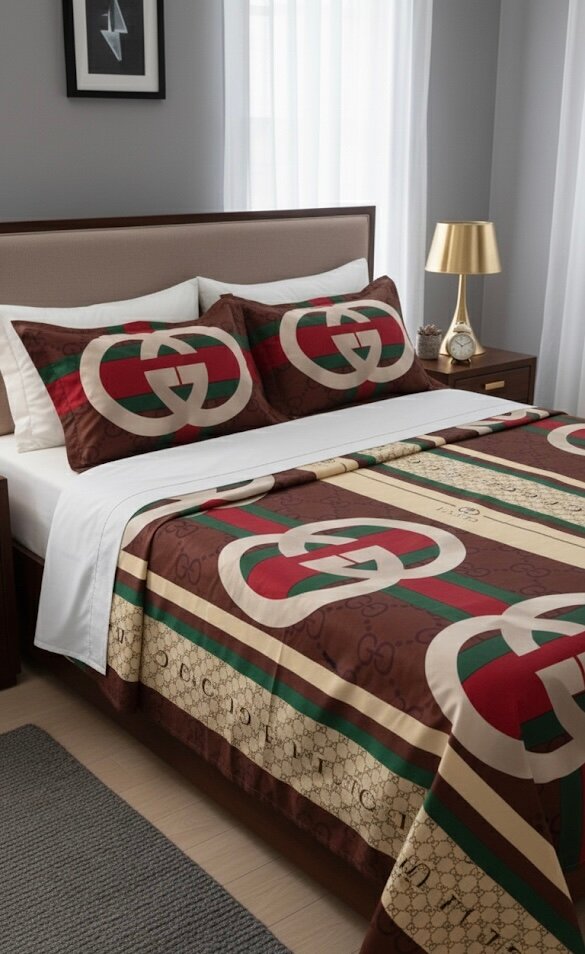 Parure de lit élégante en moti