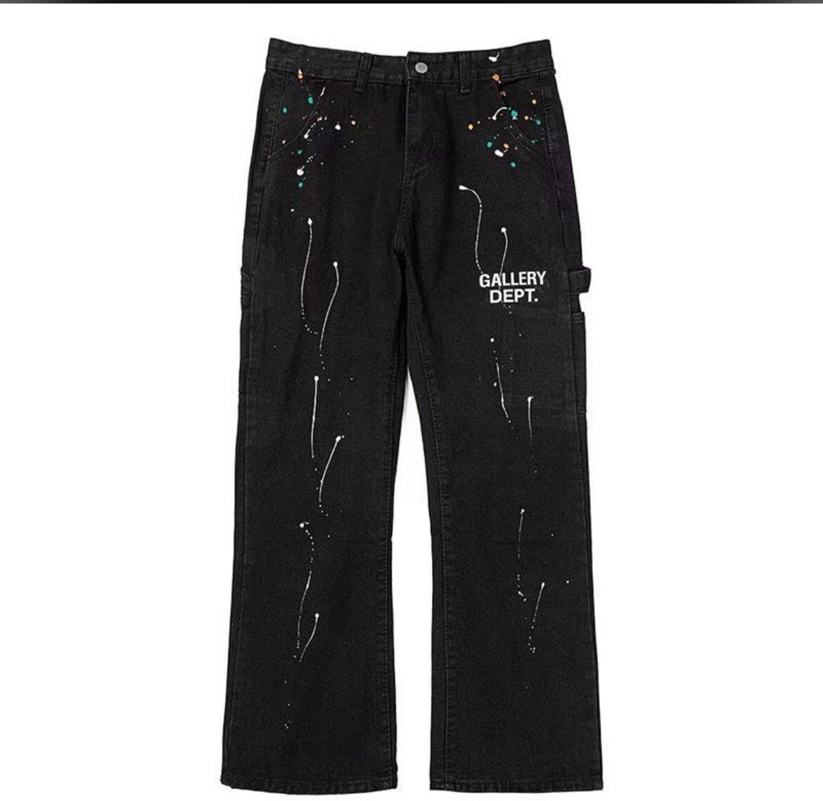 Pantalon cargo noir style urbain