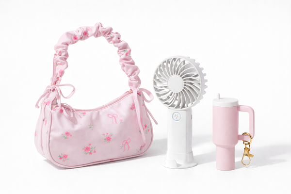 Ensemble sac à main et accessoires