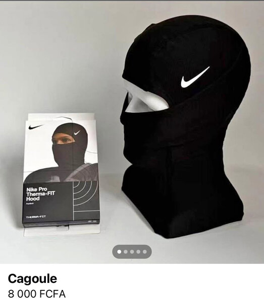 Cagoule camouflage Nike Pro