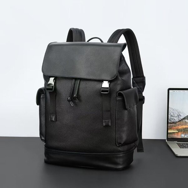 Sac à dos en cuir élégant