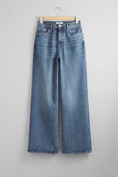 Jeans larges femme tendance