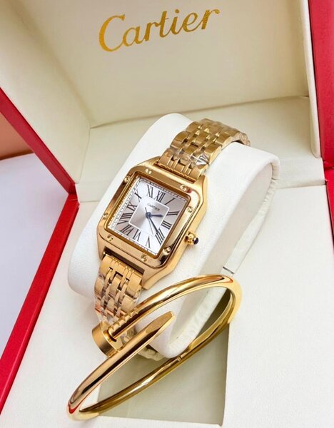 Montre cartier avec bracelet