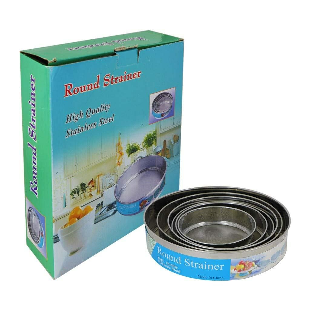 Passoire ronde en acier inoxydable