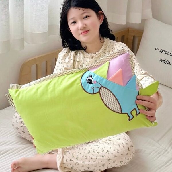 Taies d'oreiller enfant en coton