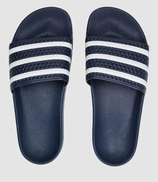 Adidas Slides Bleu Marine Homme