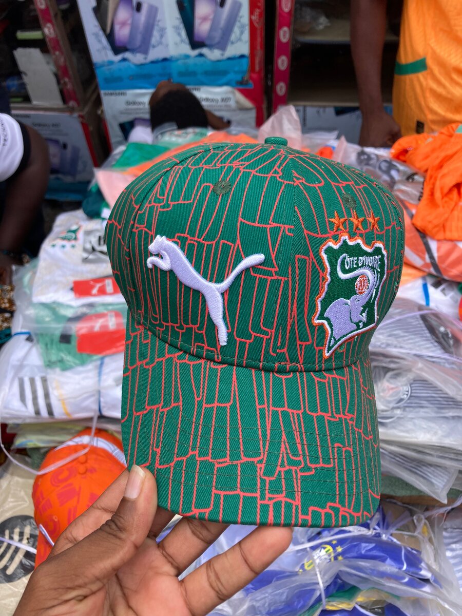 Casquette de sport Côte d’Ivoire