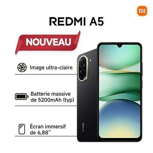 Xiaomi Redmi A5: Smartphone 6,88'' - 5200mAh