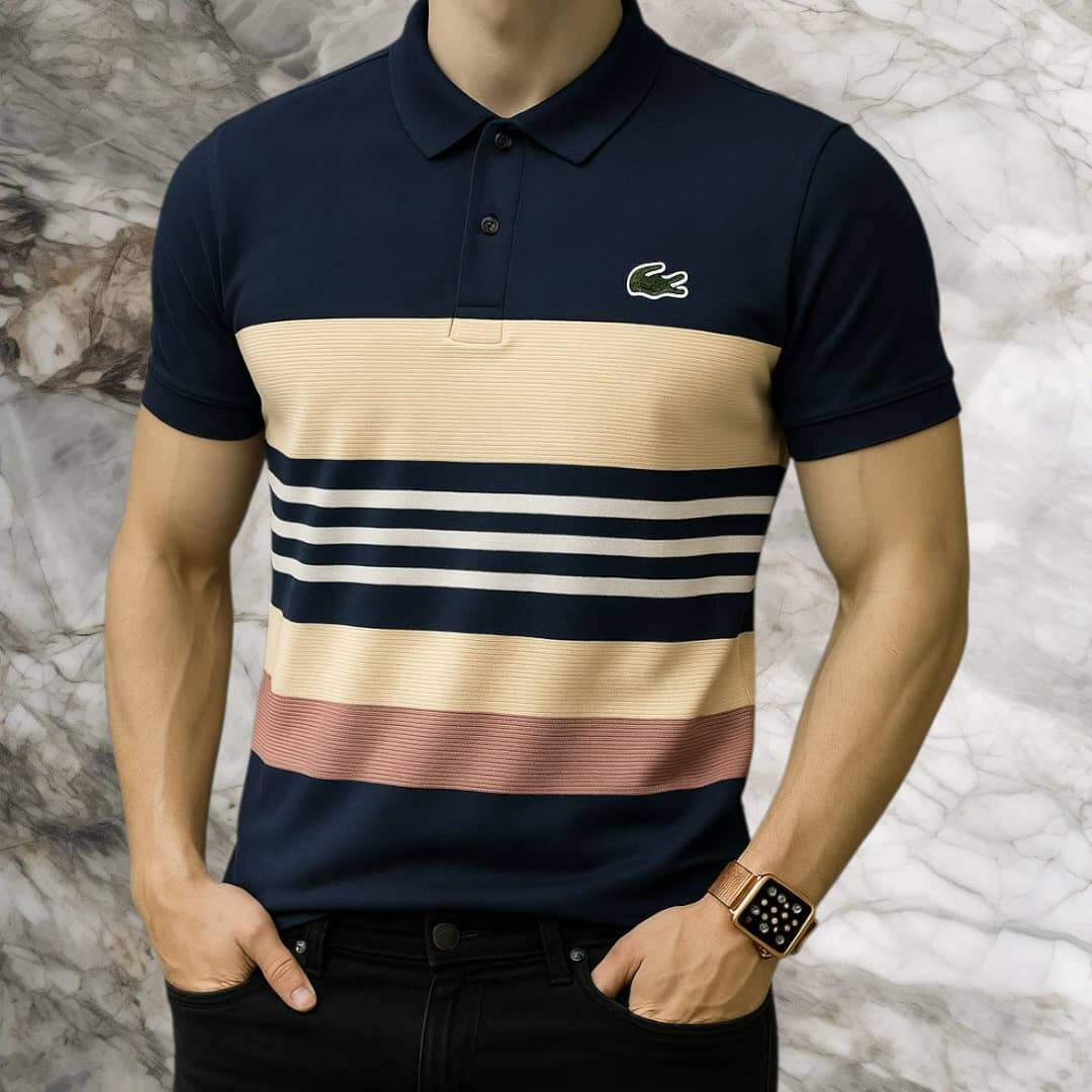 Polo Homme Rayé Chic