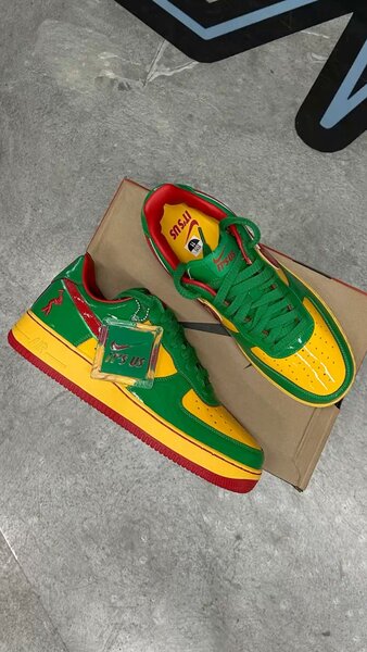 Nike SB Dunk Low Vert Jaune