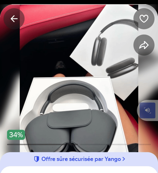 Casque audio sans fil