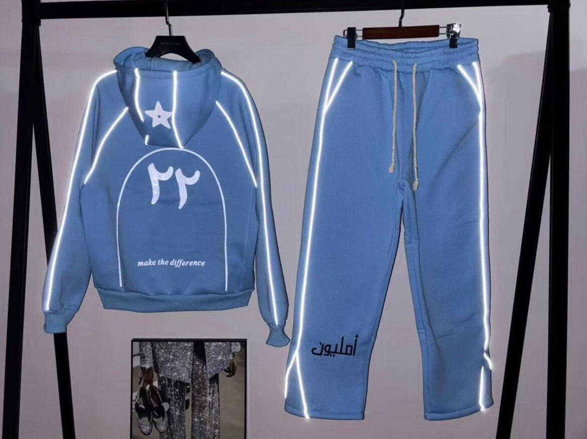 Ensemble de survêtement brillant