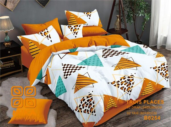 2 DRAPS ET 2TAIES 3 PLACES