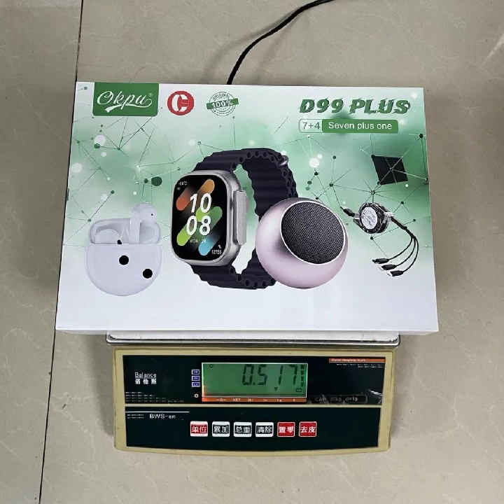 Montre intelligente D99 PLUS 8 en 1