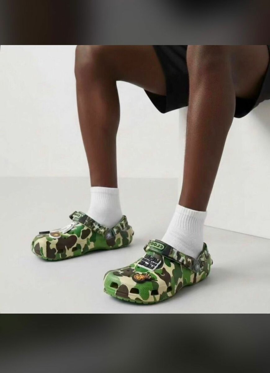 Chaussures Crocs camouflage