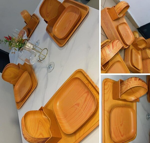 Ensemble de vaisselle en plast