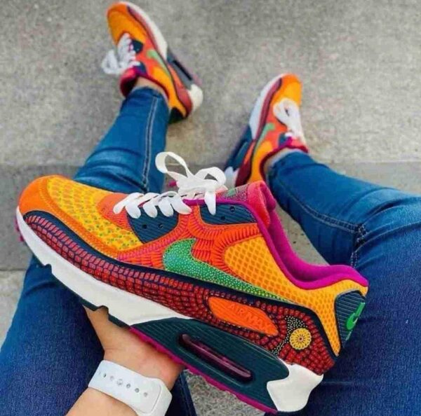 Sneakers multicolores homme