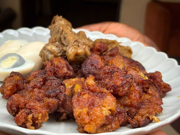 Assiette de délices africains