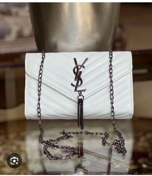 Sac bandoulière en cuir matelassé