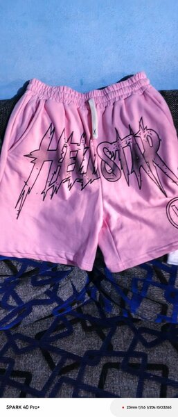 Shorts roses décontractés