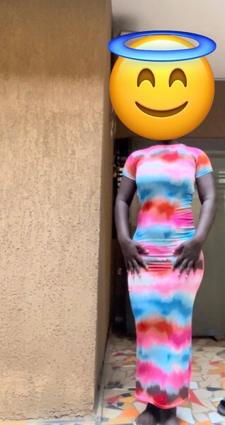 Robe longue tie-dye pour femmes