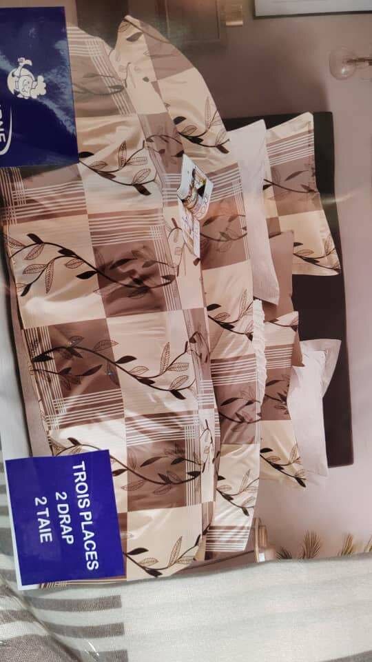 Ensemble de literie imprimé floral