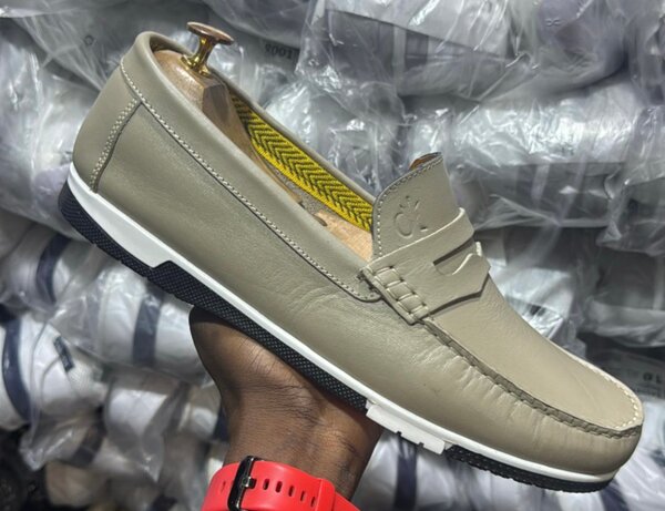 Mocassins en cuir élégants