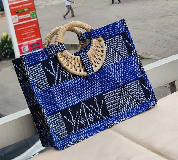 Sac à main coloré en tissu