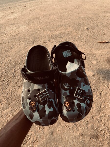 Chaussures Crocs camouflage pour homme