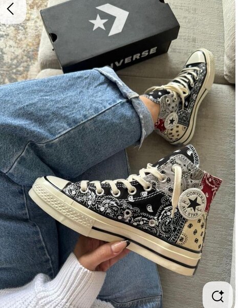 Converse High Tops Esprit Bandana