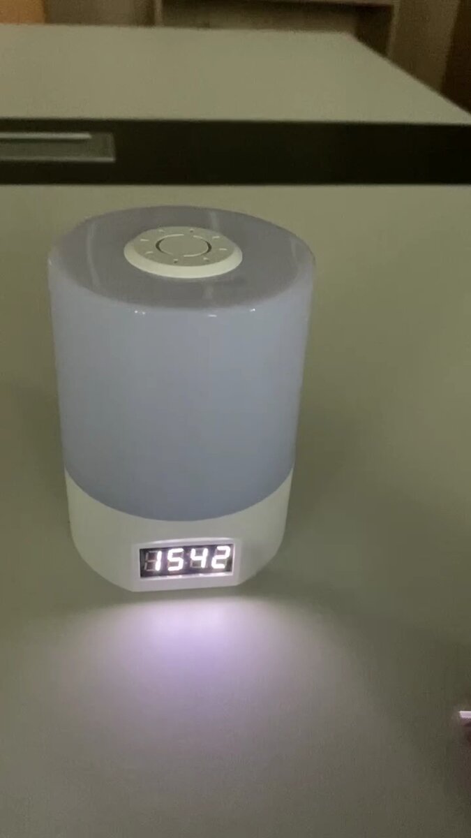 Lampe de chevet LED avec réveil