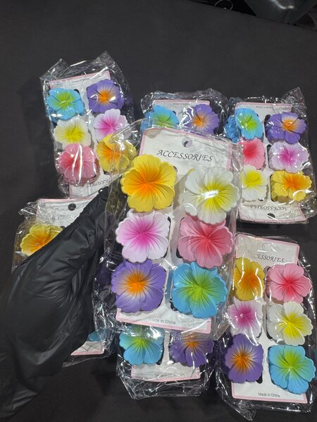 Fleurs colorées décoratives