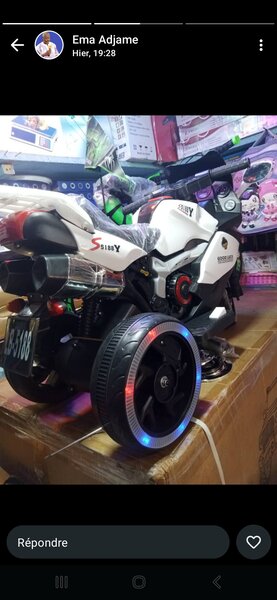 Moto électrique enfant