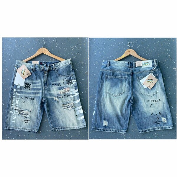 Shorts en jean décontractés