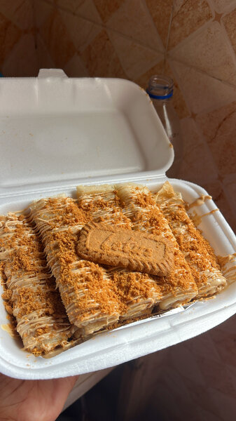 Crêpes à El mojerne et biscof