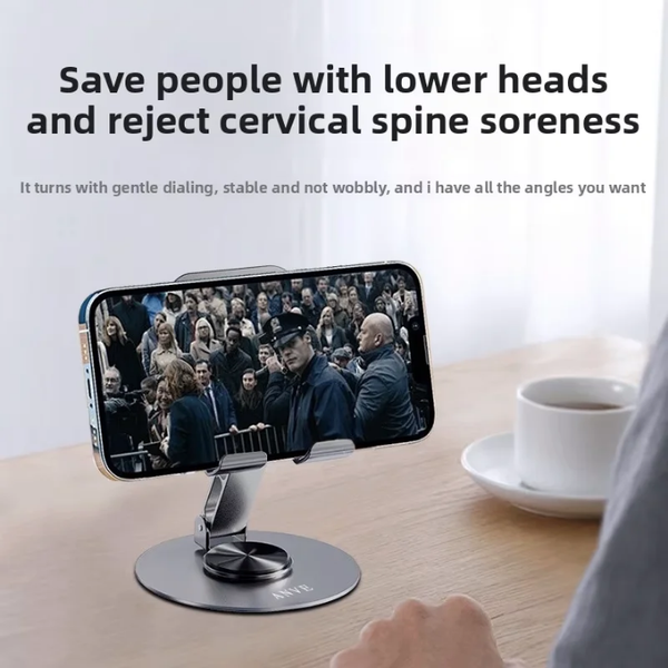 Support téléphone rotatif