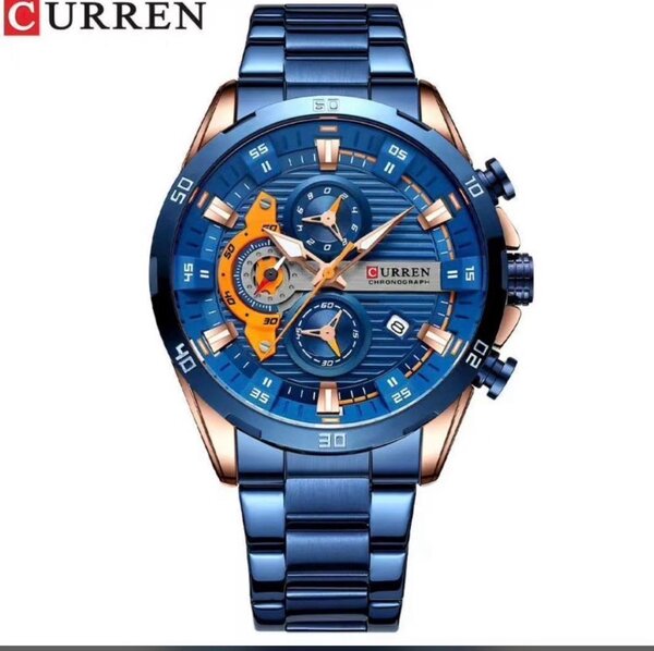 Montre Homme CURREN Bleu