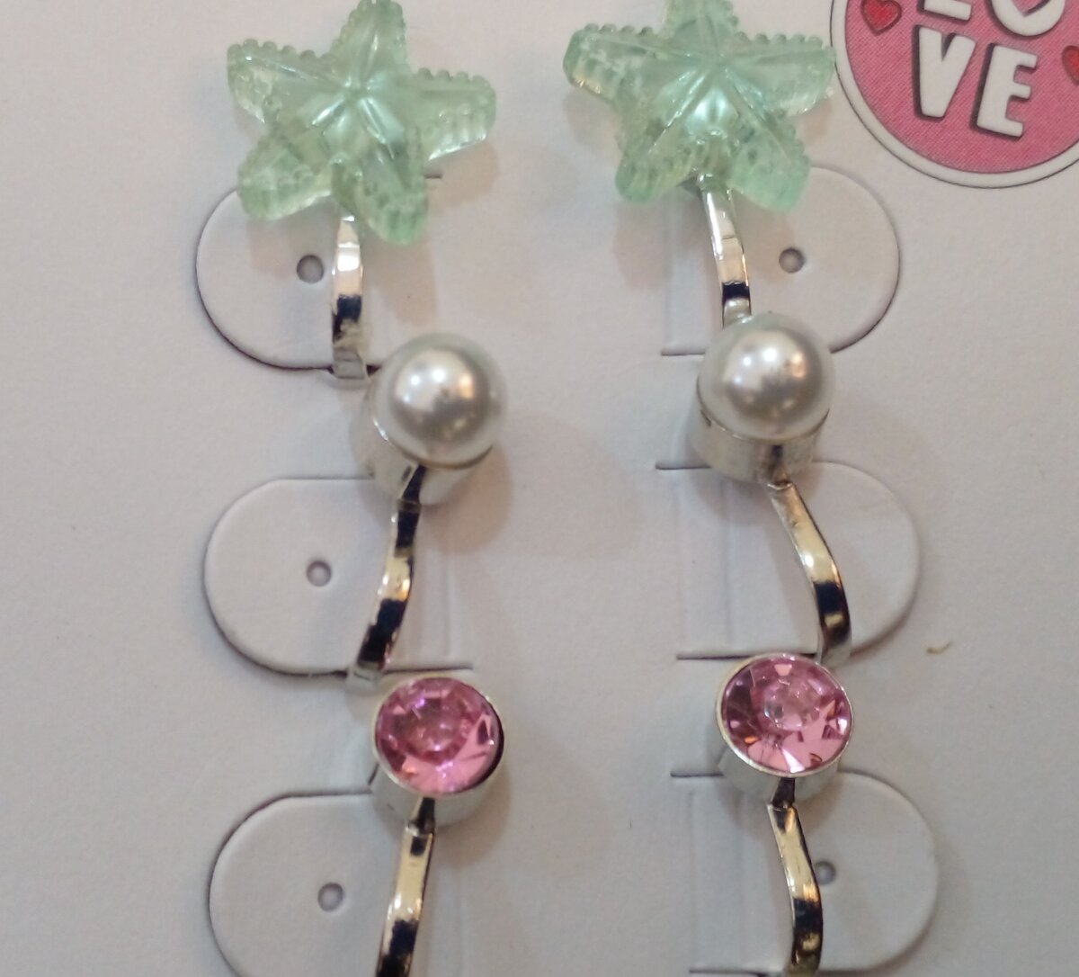 Boucles d'oreille en coeur